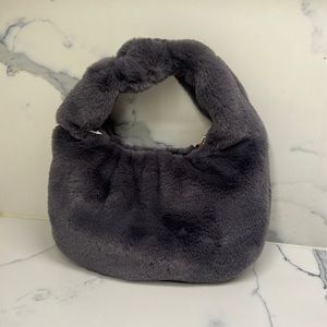 Anthropologie Fur bag